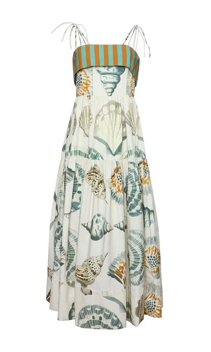 Dolly Dress in Somers Shell Cream