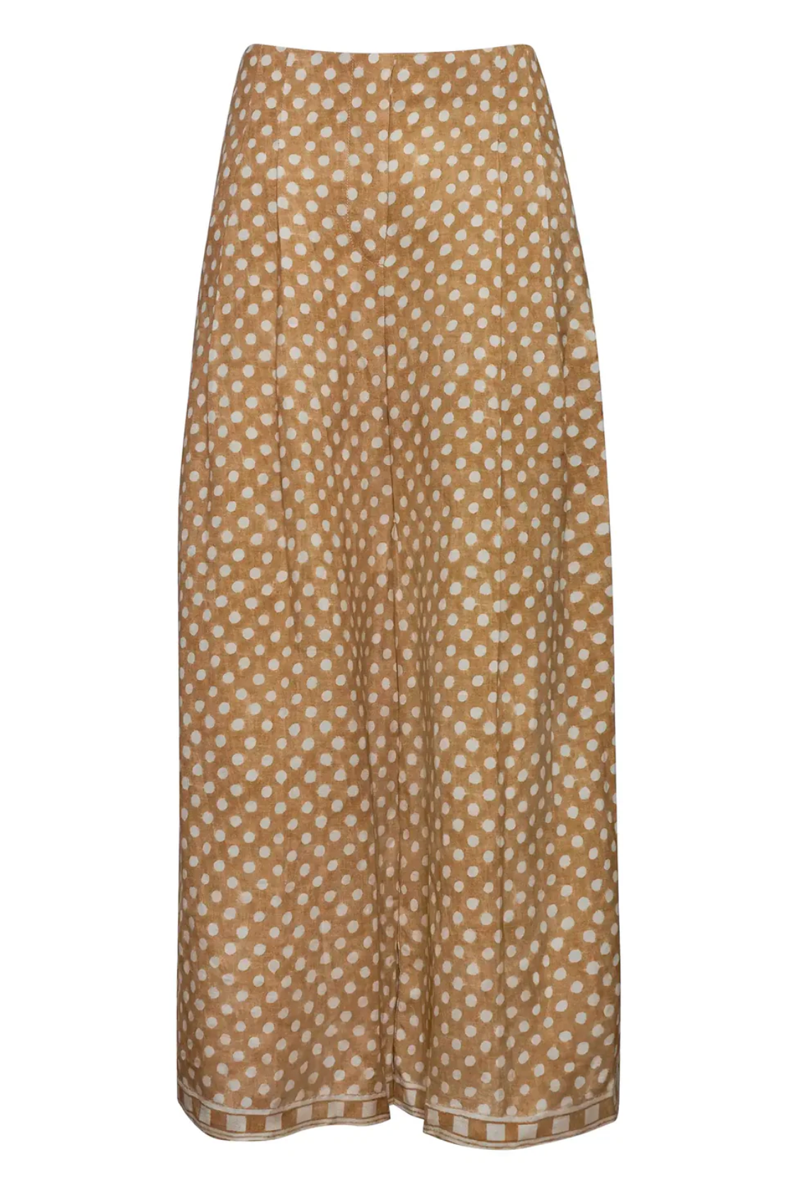 Cunningham Pant in Coconut Sand Dot