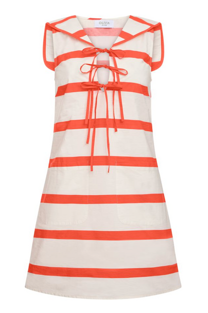 Crew Dress, Beacon Stripes