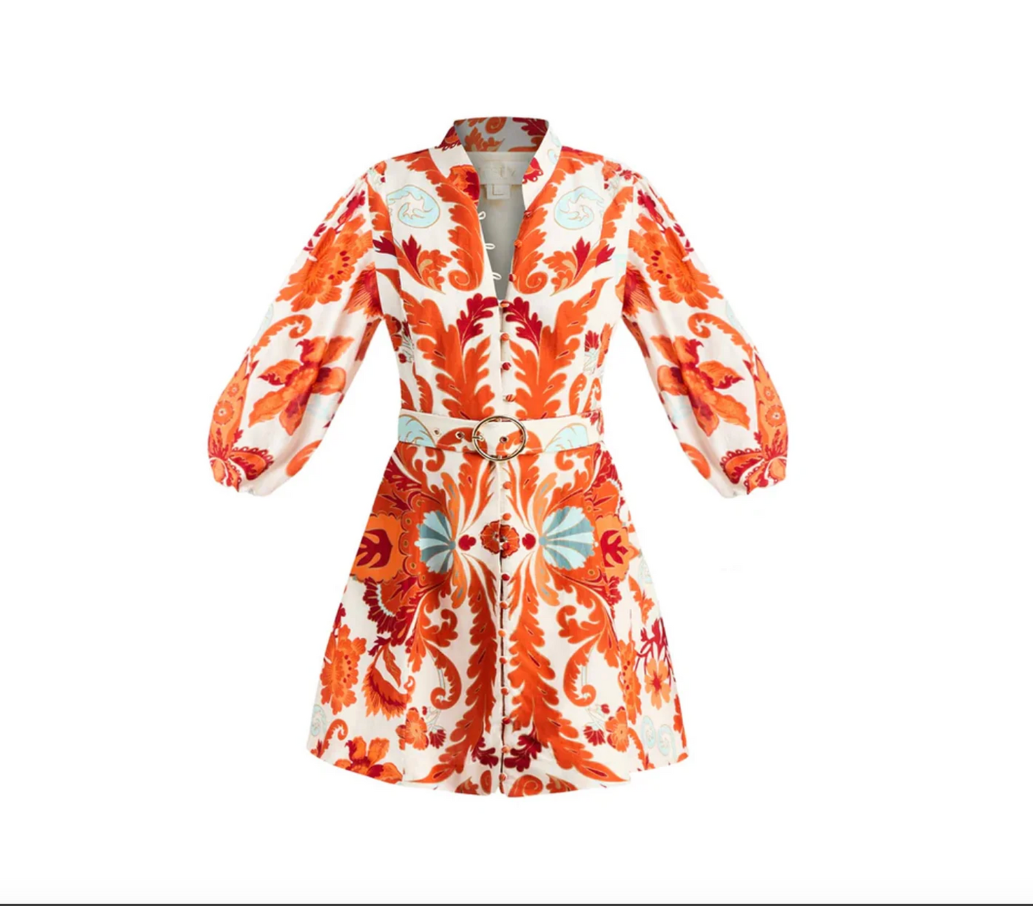 Valencia Mini Dress in Rossa Waltz