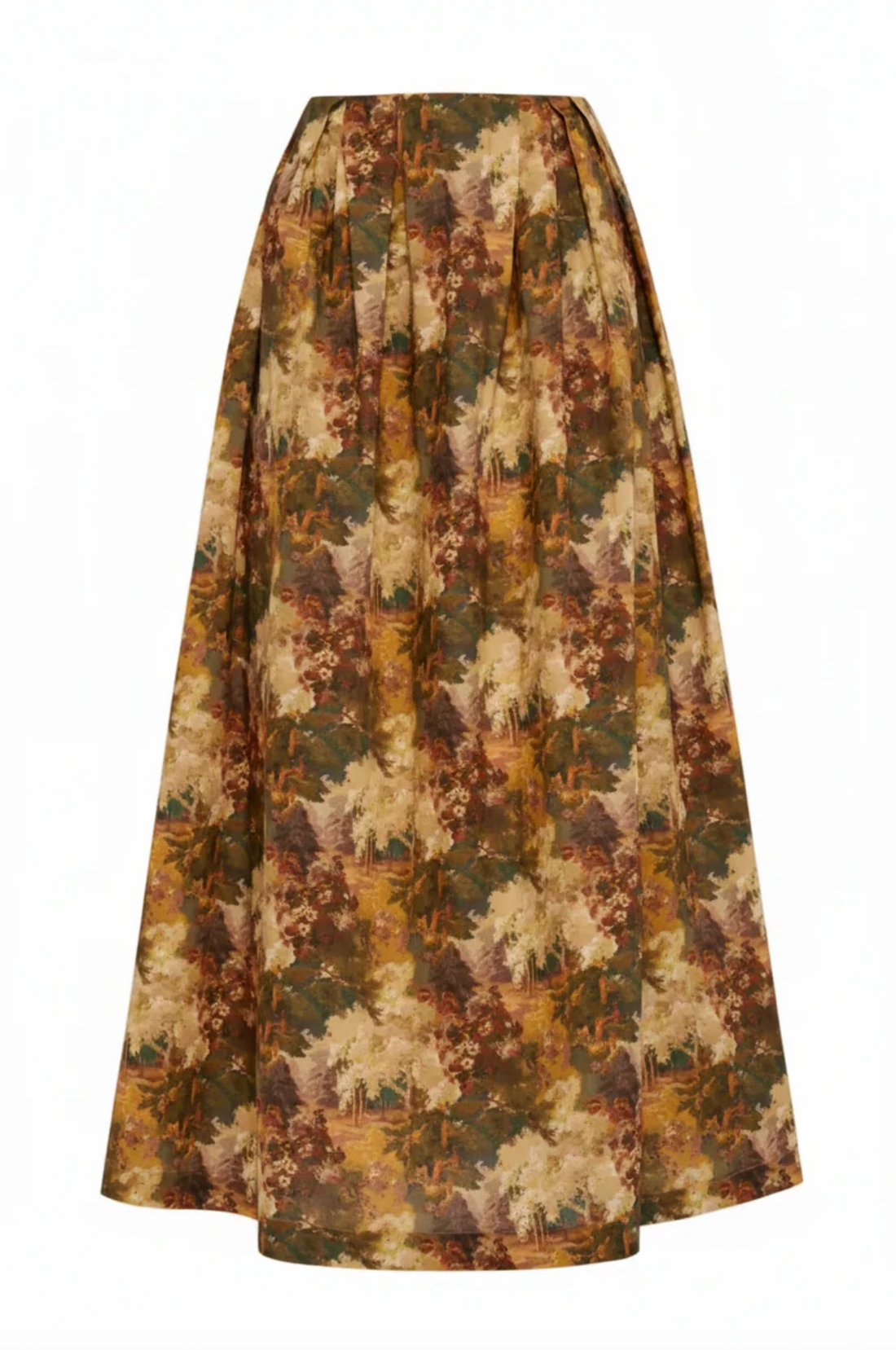 Ridley Skirt in Autumn Arboretum Liberty Print