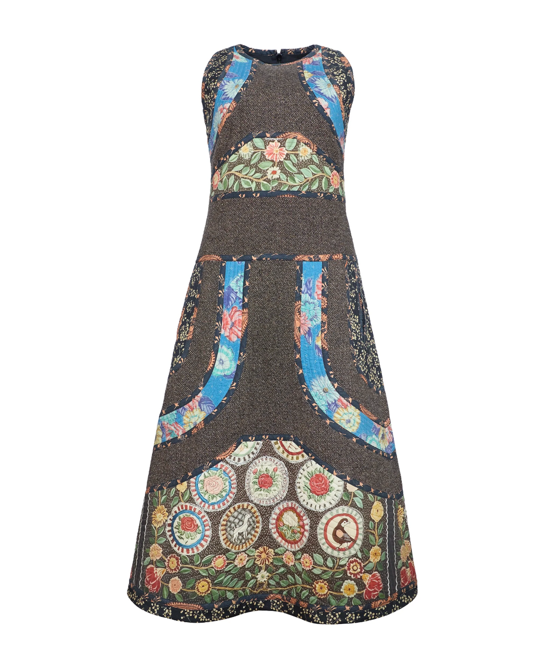Moira Dress in High Country Tweed