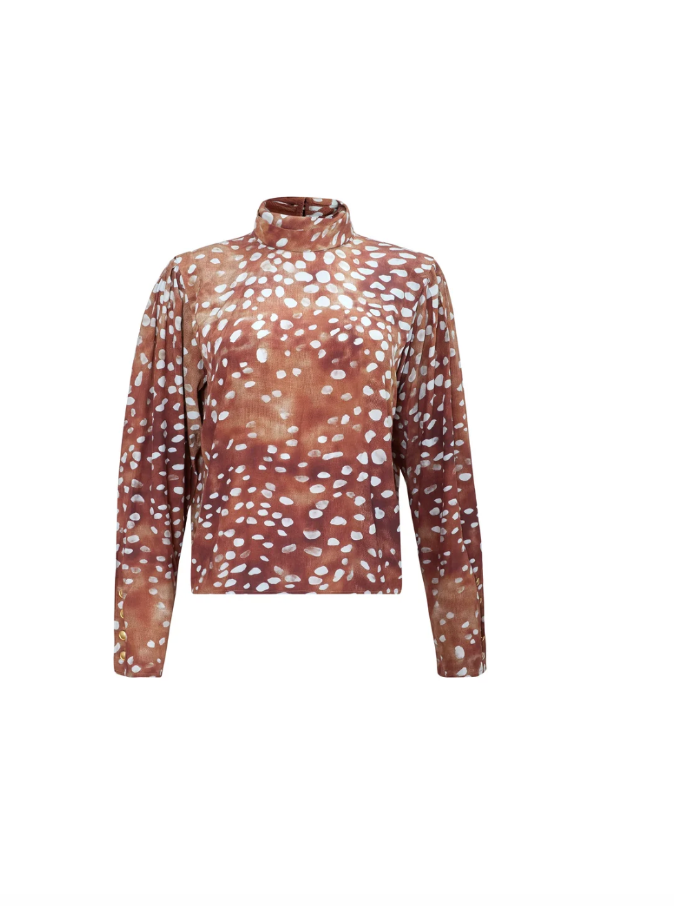 Ellerie Top in Dappled Doe