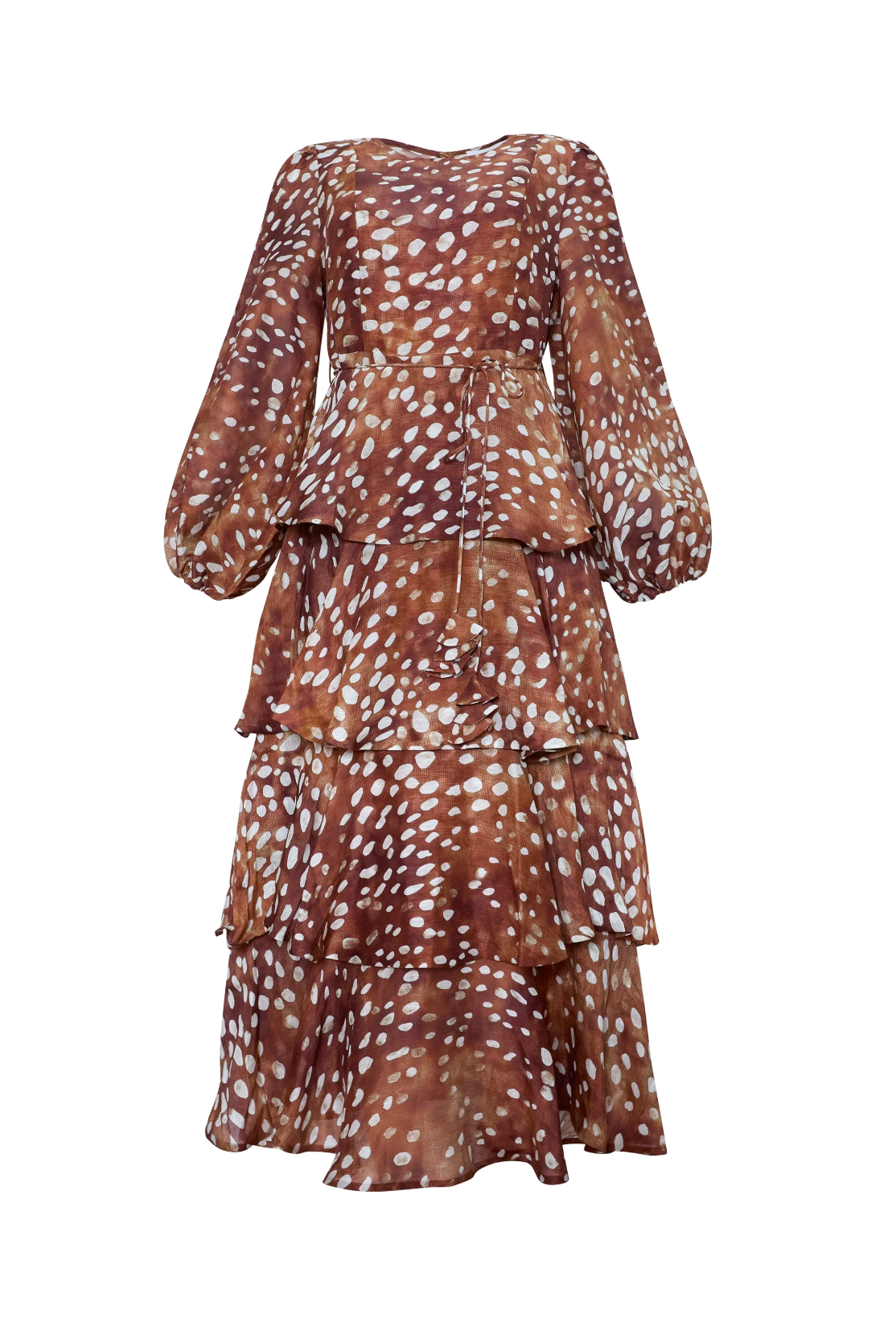 Chelsea Dress in Dappled Doe