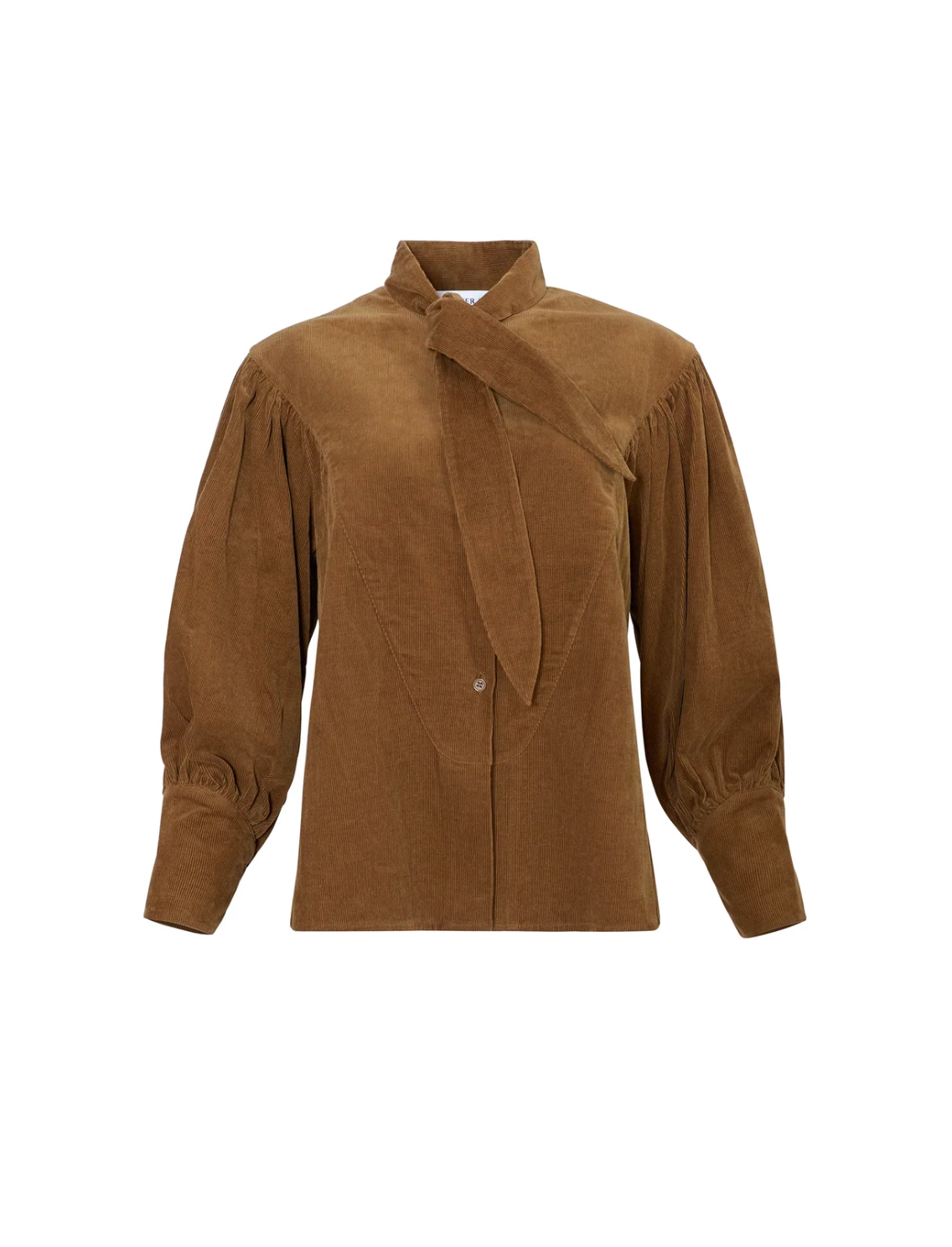 Odessa Shirt in Khaki Brown