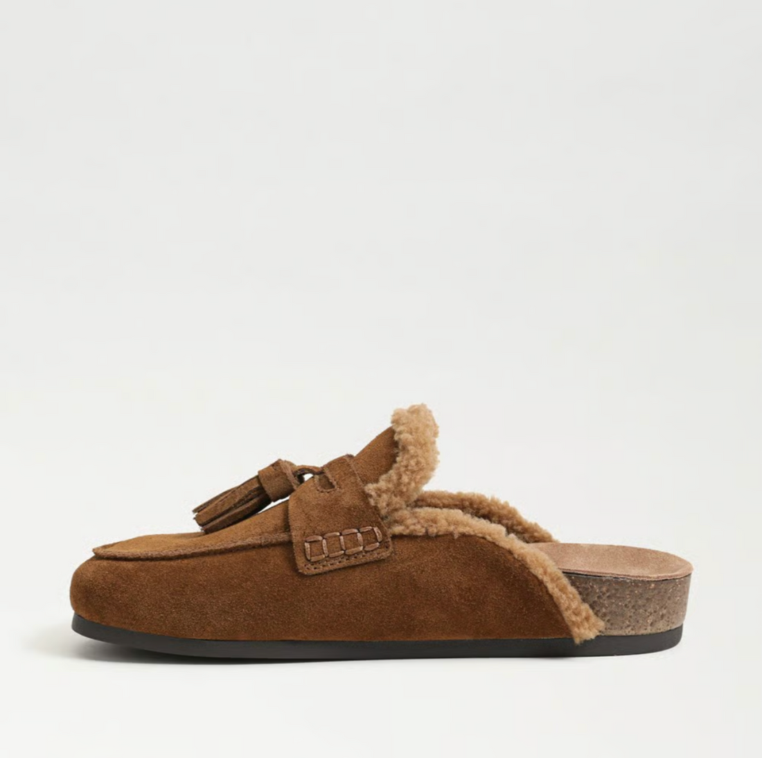 Astrid Cozy Mule in Nutmeg Suede