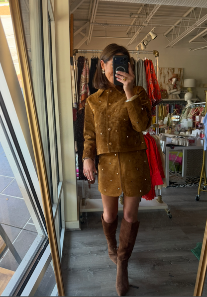 Hanlin Jacket in Saddle
