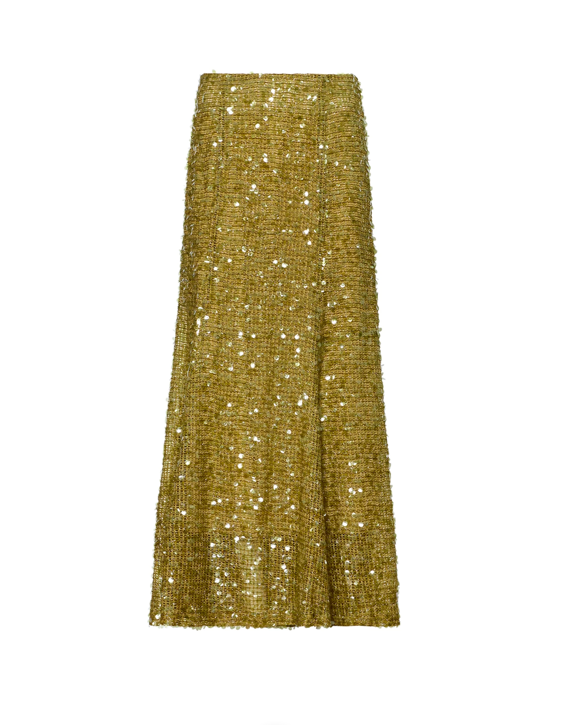 Lindsey Skirt in Moss Sequin