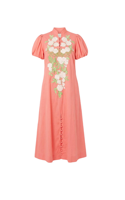 Elliana Midi Dress in Fresco Sunset