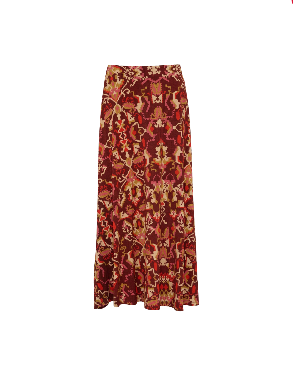 Lexi Midi Skirt in Puzzlebox