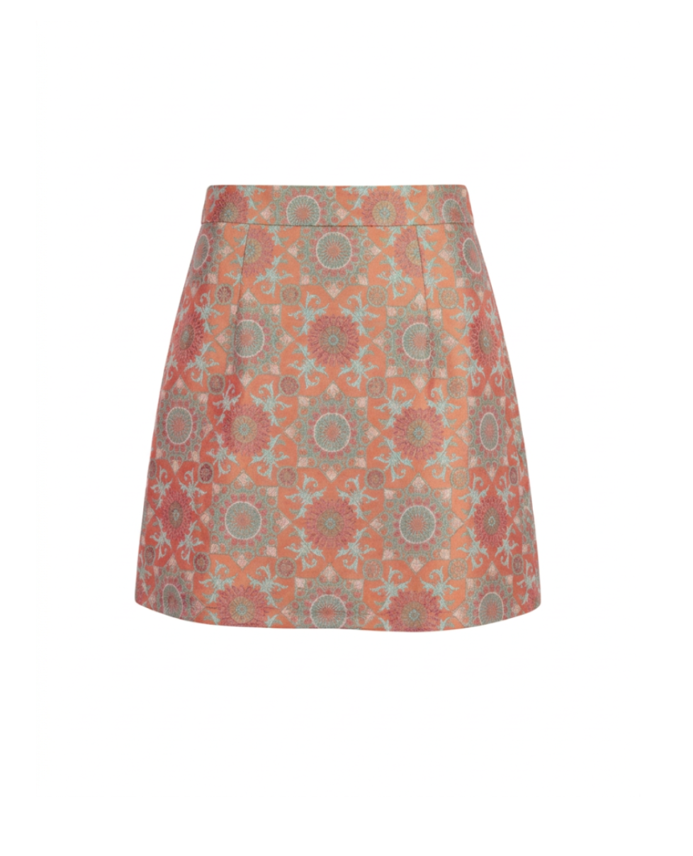 17" Mini Skirt in Sunwheel