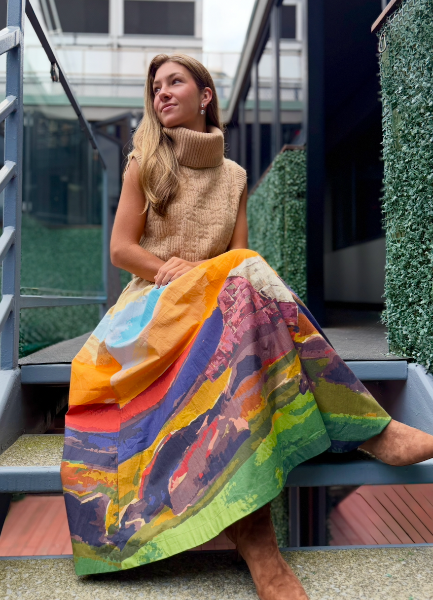 Kit Skirt in Field Study