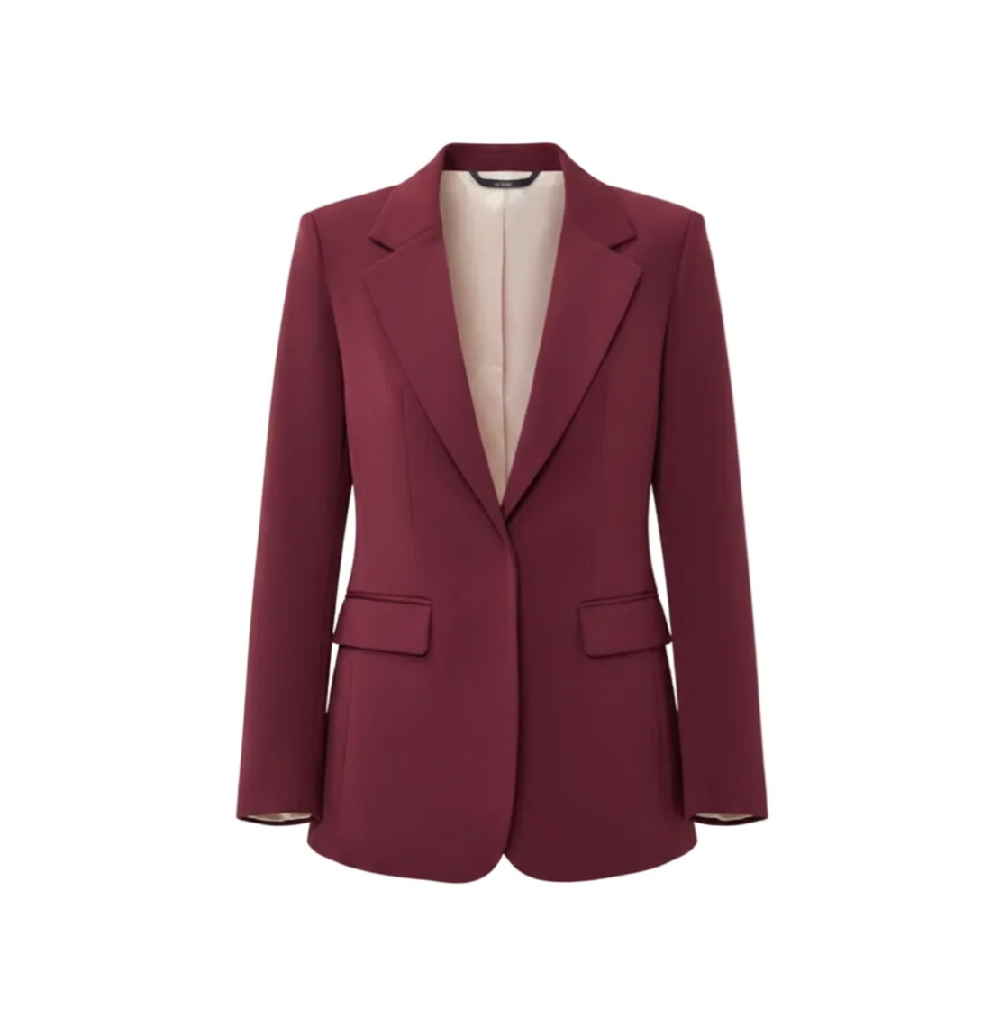 Blazer 3/4 Sleeve in Merlot