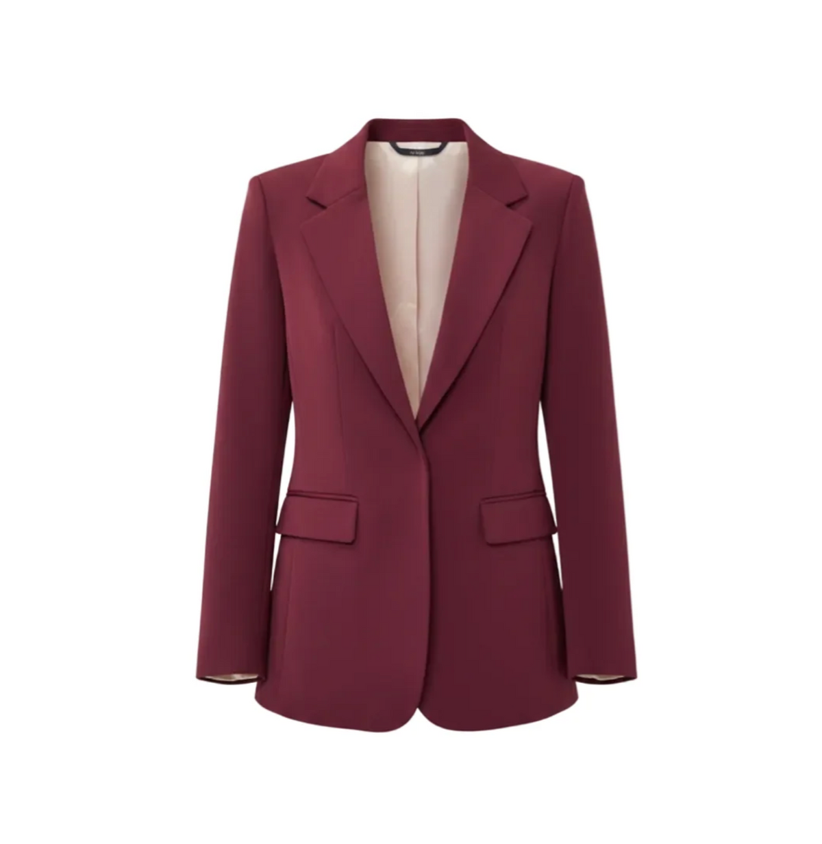 Blazer 3/4 Sleeve in Merlot
