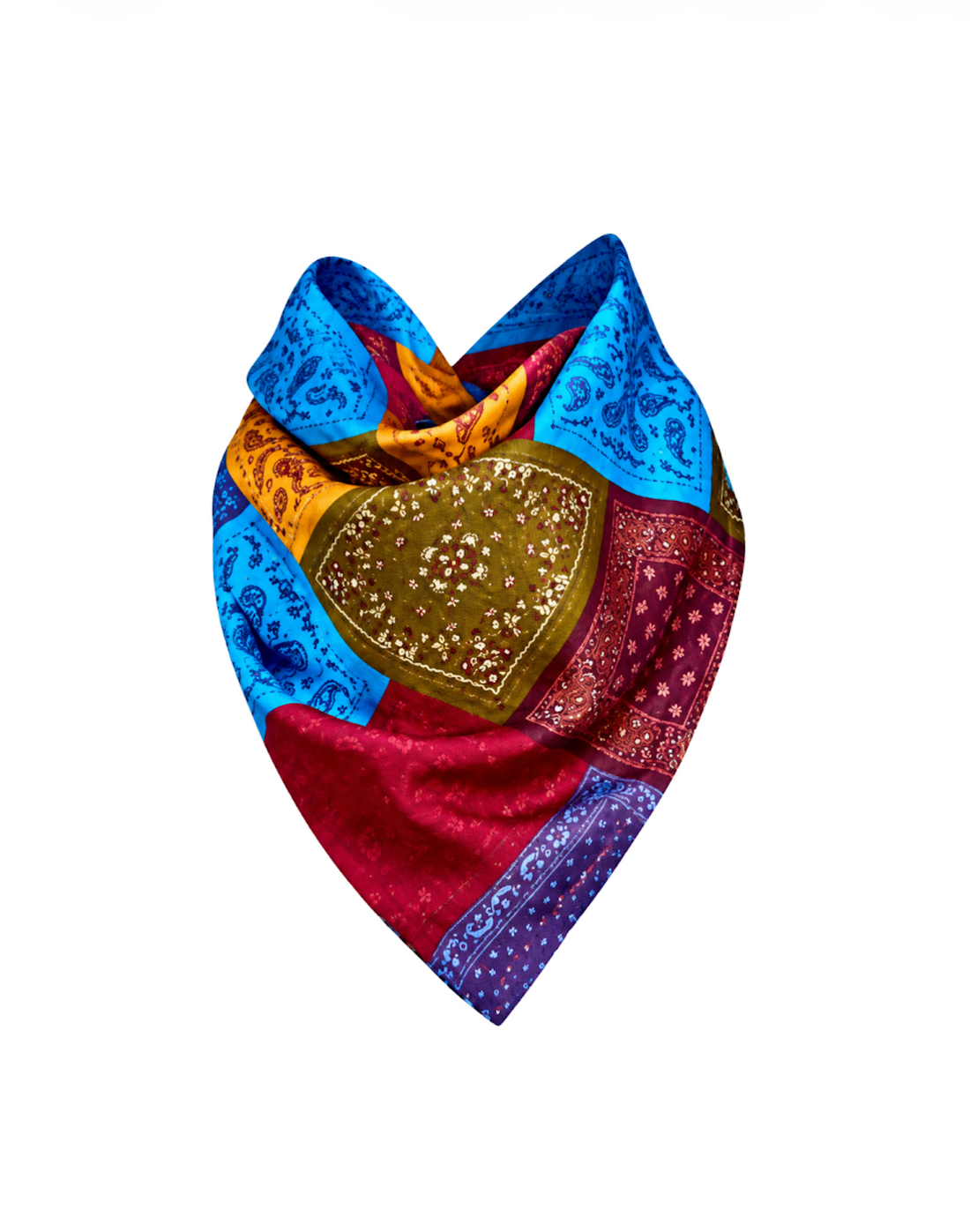 Bandana Scarf in Trova Tile