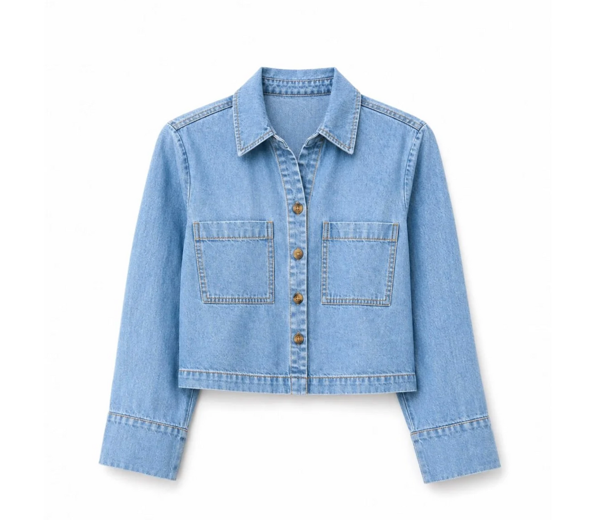 Megs Top in Denim