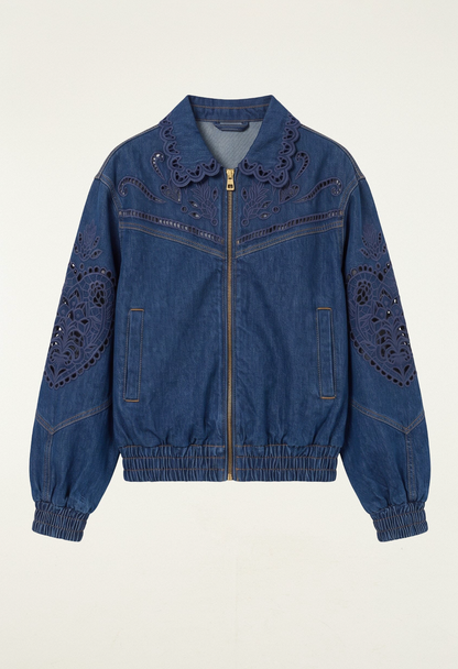 Denim Richileu Heart Jacket