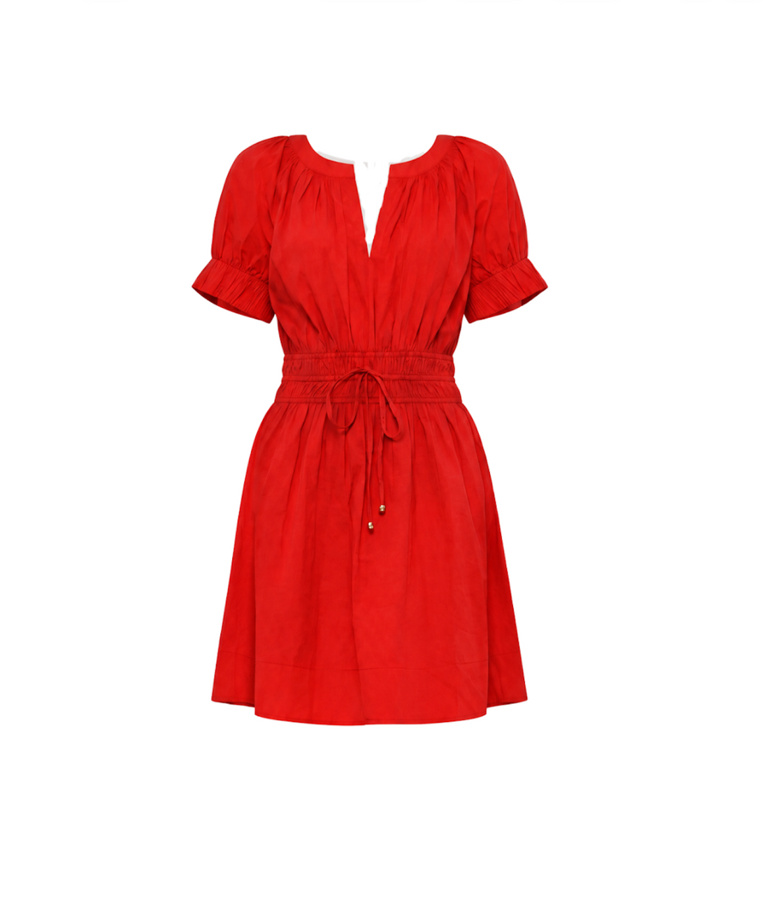 Noah Dress in Tango Red