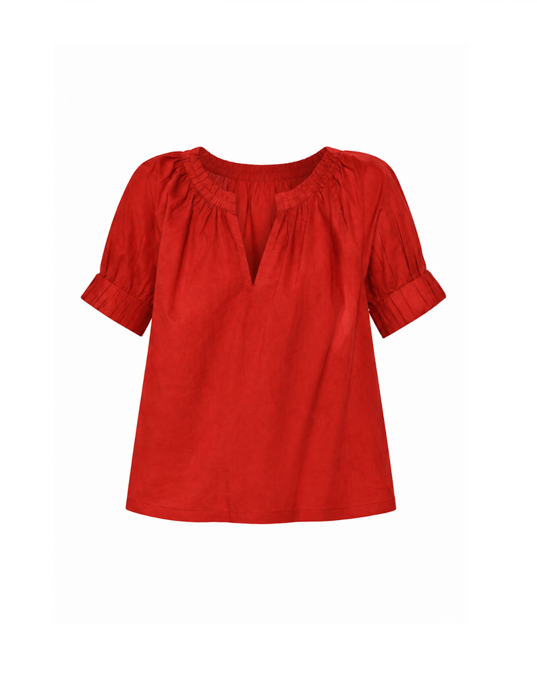 Dawson Top in Tango Red