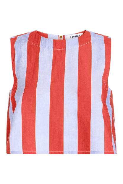 Crop Top, Hearth Stripe