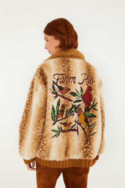 BORBOFLY MULTICOLOR REVERSIBLE PUFFER