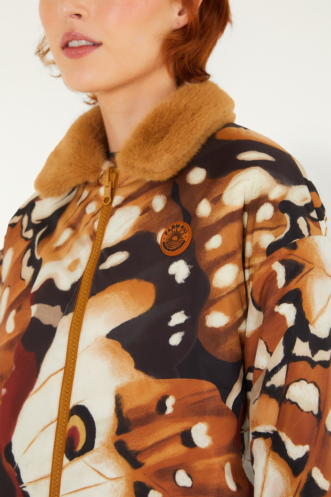 BORBOFLY MULTICOLOR REVERSIBLE PUFFER