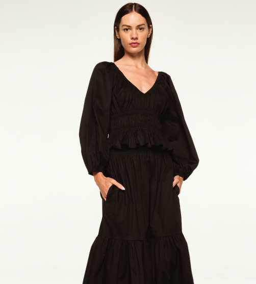 Halia Top in Black