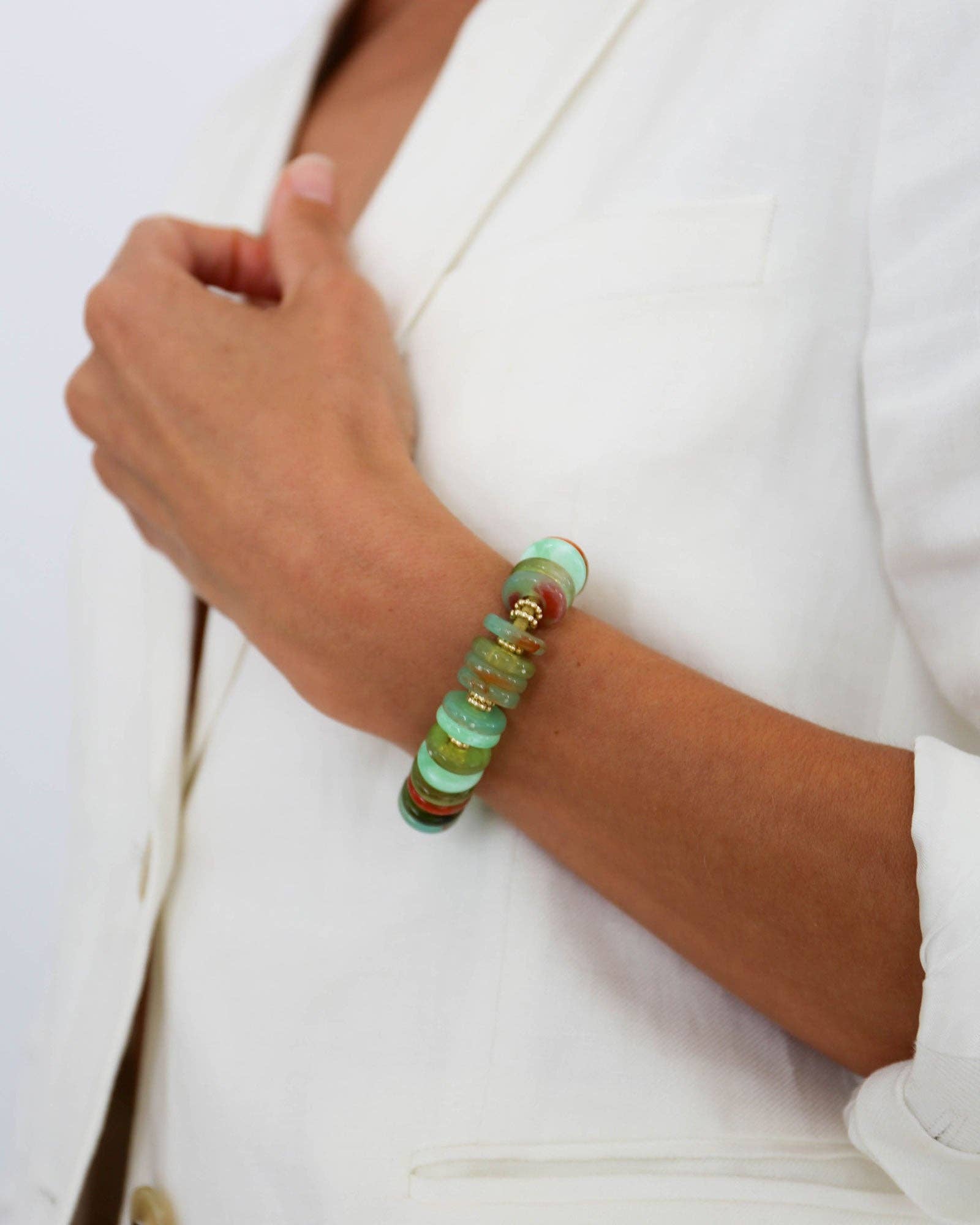 HYDRANGEA - CAPSULE / BRACELET / HAIR TIE / SPRING / SUMMER