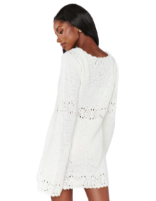 Jet Lag Dress in Salty Crochet