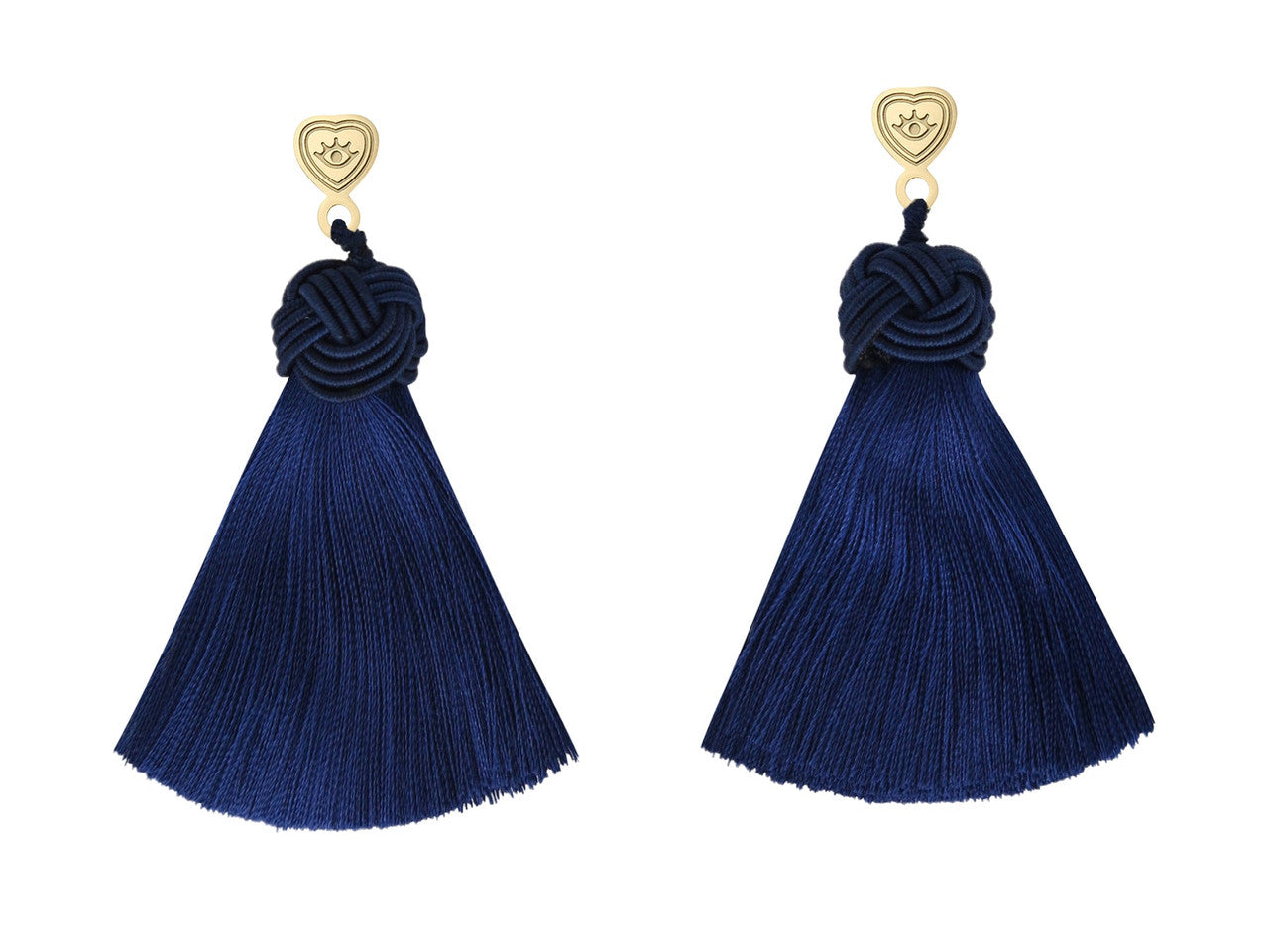 Topknot Tassel Earring