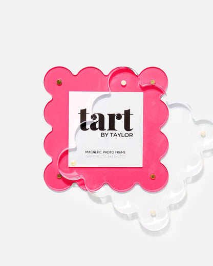 Neon Pink Mini Acrylic Picture Frame