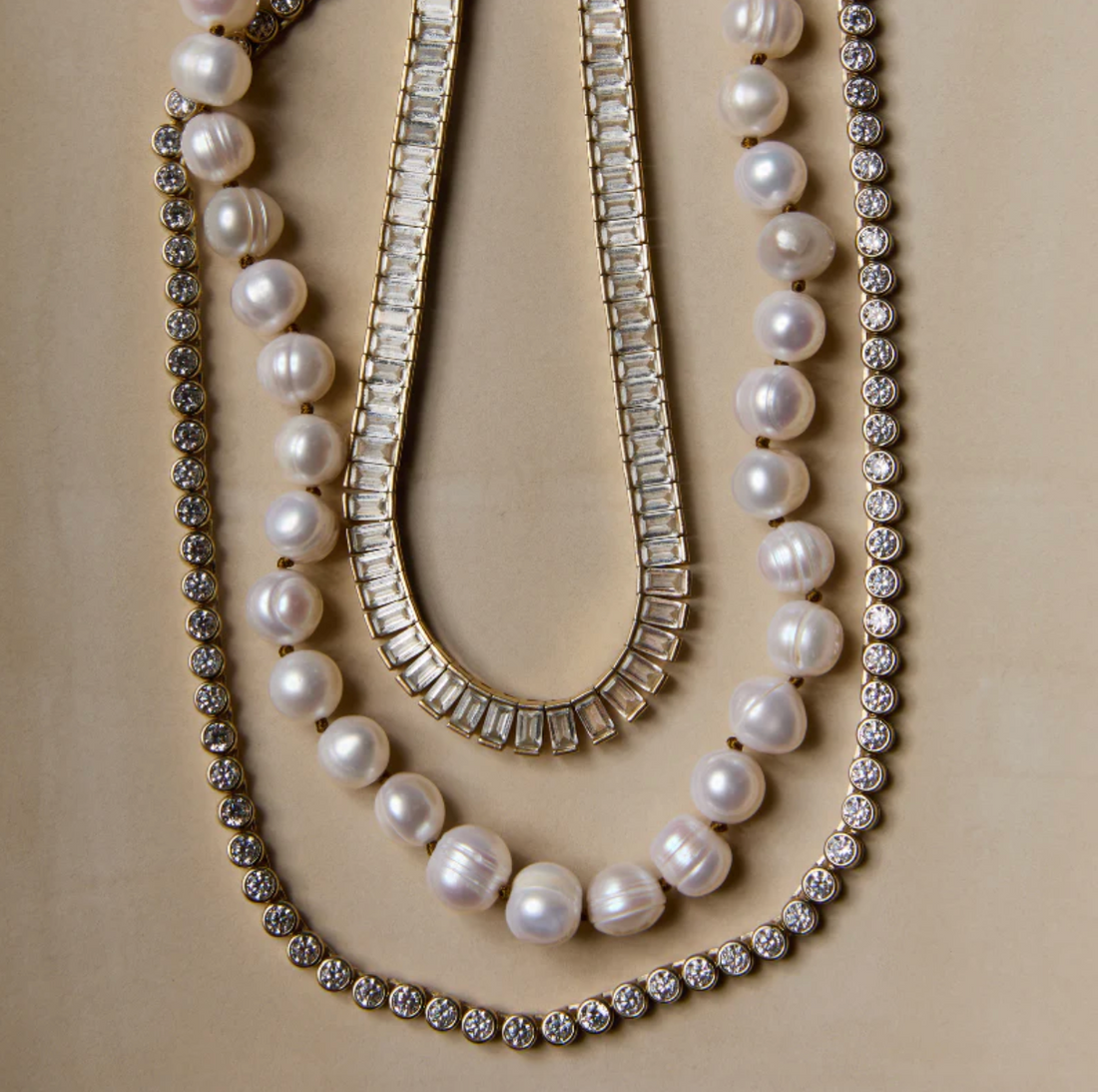Baguette Tennis Necklace