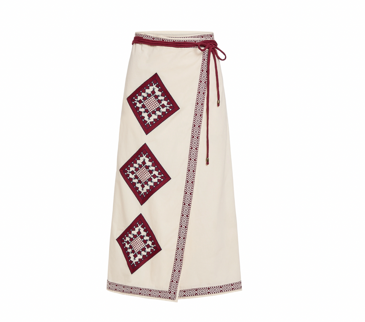 Luca Skirt in Ruby