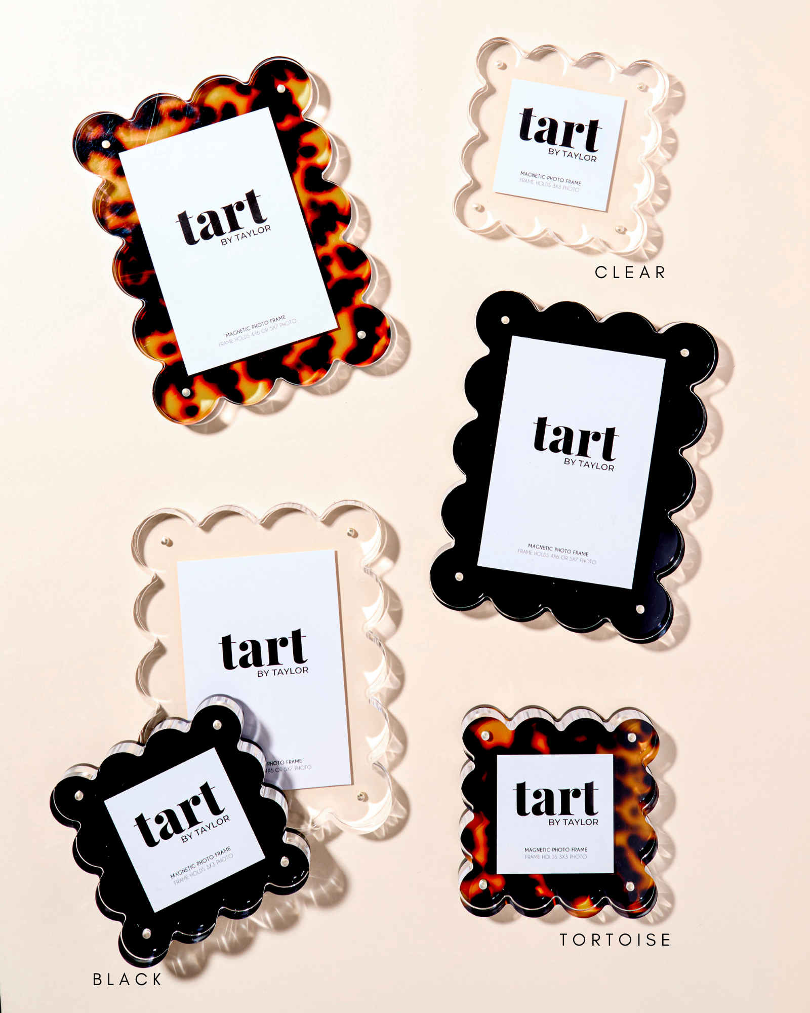 Tortoise Mini Acrylic Picture Frame