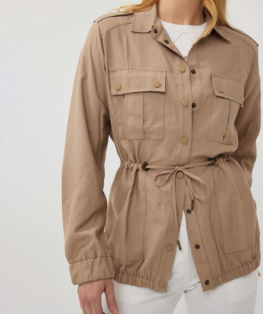 Dark Sand Cargo Jacket
