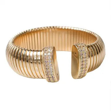 Gold Coil Bracelet