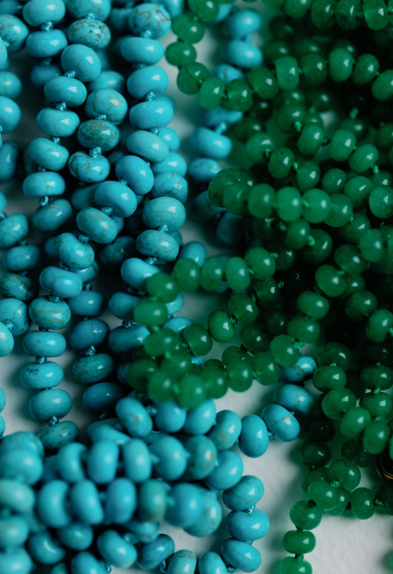 16.5" Genuine Turquoise Necklace