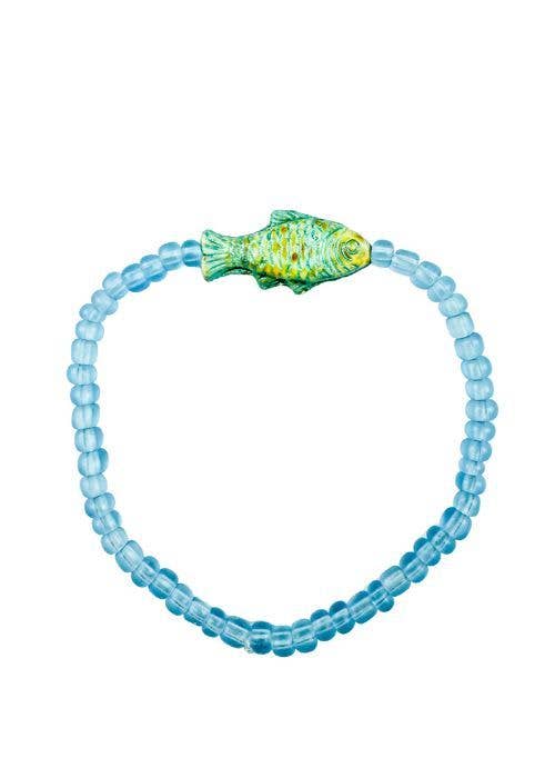 Simple Seed Bracelet | Azul Fish