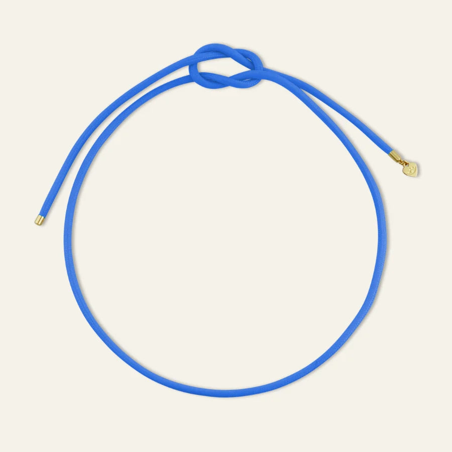 Cobalt Blue HART Necklace Cord