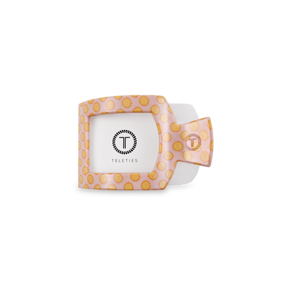 Square Flat Hair Clip | Small | Sunny Days Ahead