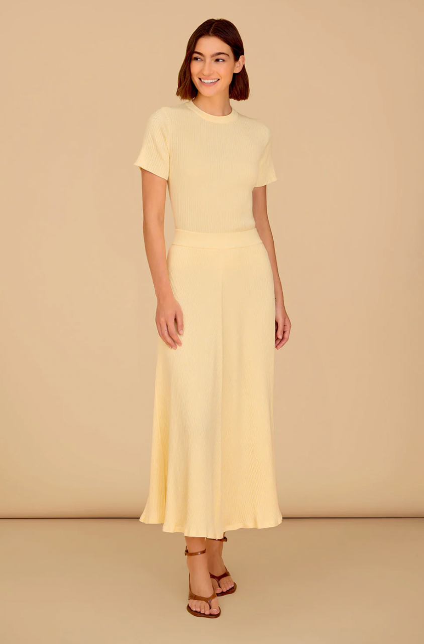Gerty Skirt in Butter