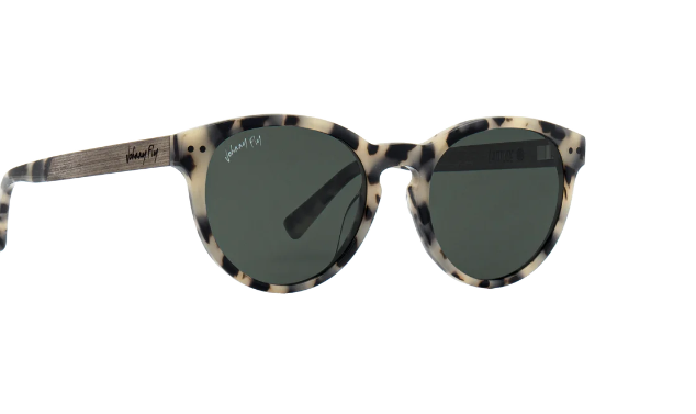 Latitude Sunglasses in White Tortoise