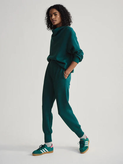The Slim Cuff Pant 25" in Conifer