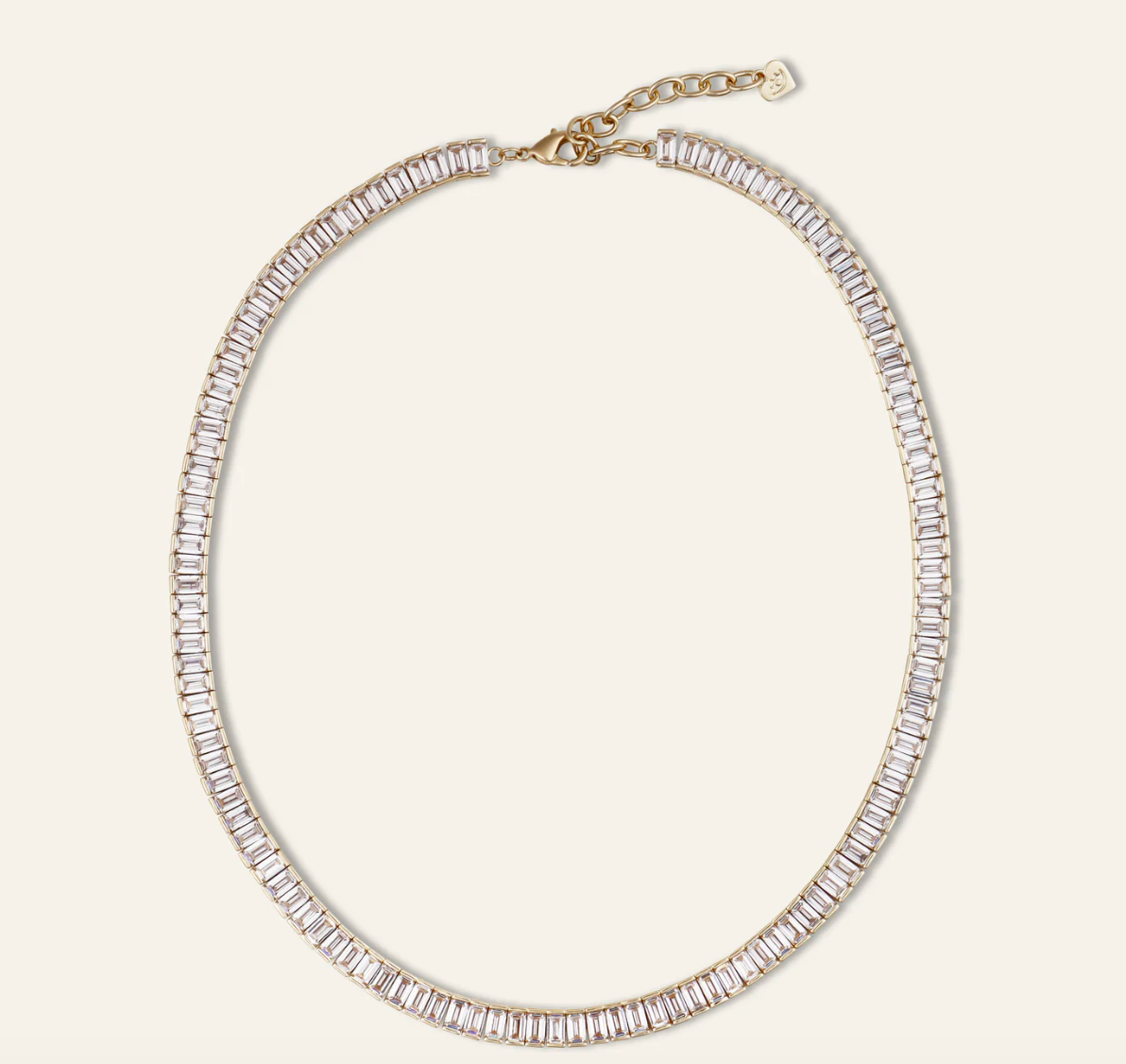 Baguette Tennis Necklace