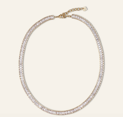 Baguette Tennis Necklace