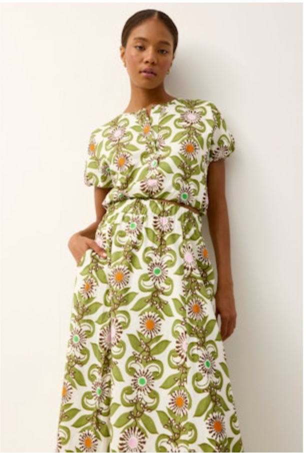 Jaylen Top in Jardin