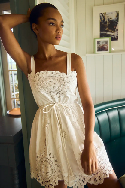 Cosette Dress in White
