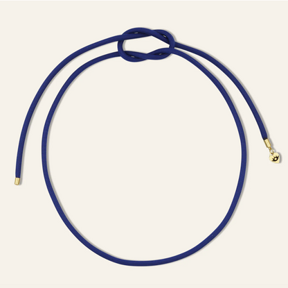 Fortuna Horseshoe Cord Necklace