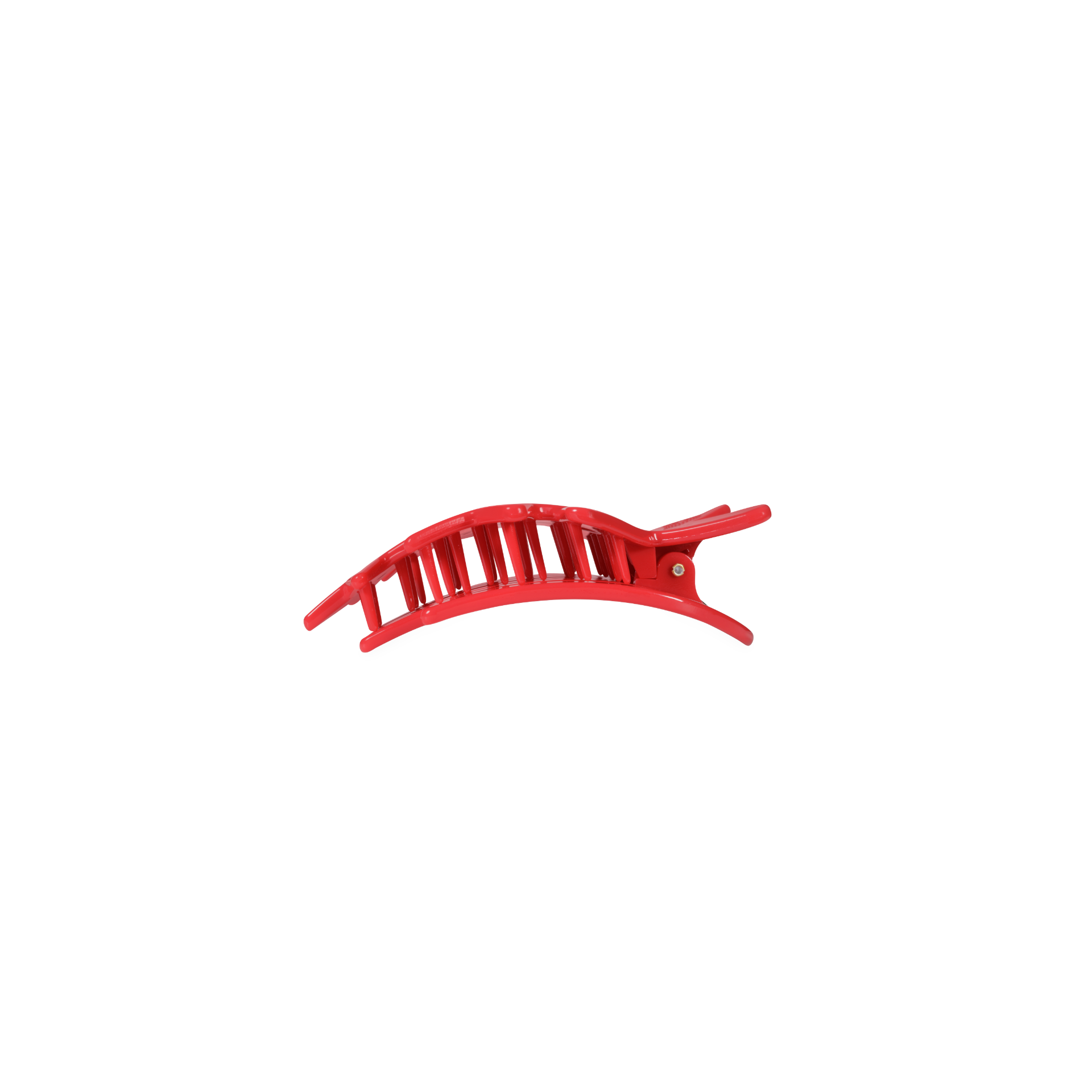 Flat Hair Clip | Tiny | Red Shooting Star