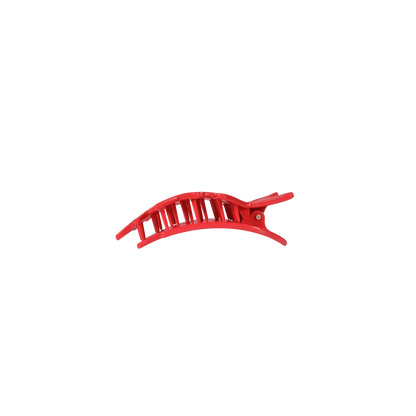 Flat Hair Clip | Tiny | Red Shooting Star